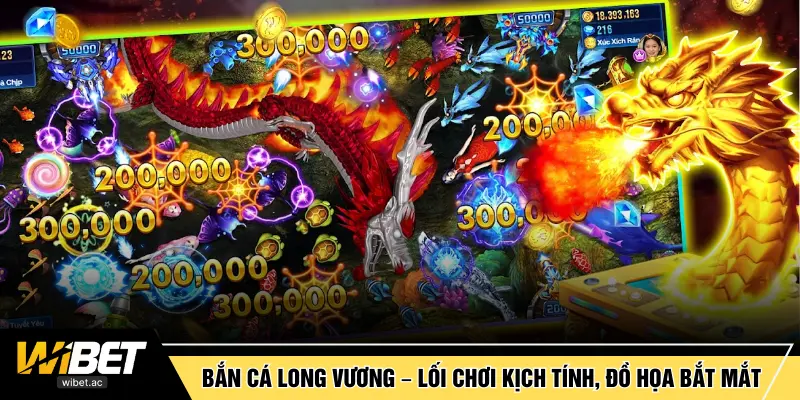 Bắn cá Long Vương – Lối chơi kịch tính, đồ họa bắt mắt