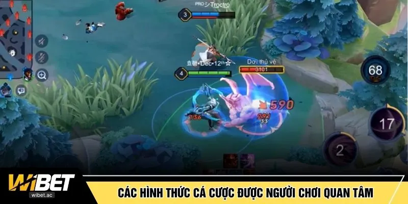 Các hình thức cá cược được người chơi quan tâm