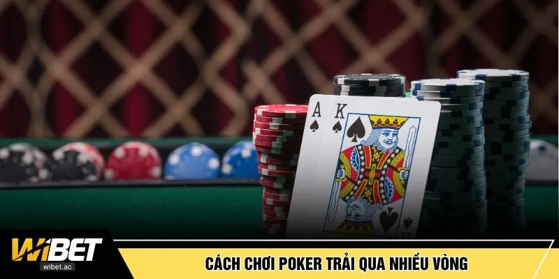 Cách chơi Poker trải qua nhiều vòng