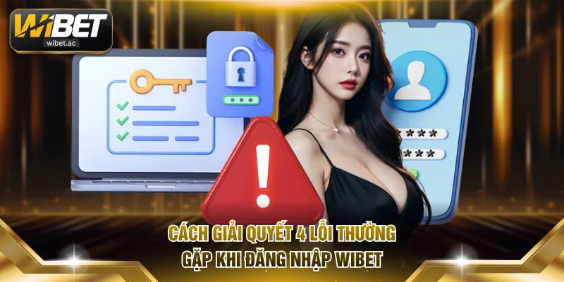 Cách giải quyết 4 lỗi thường gặp khi đăng nhập Wibet