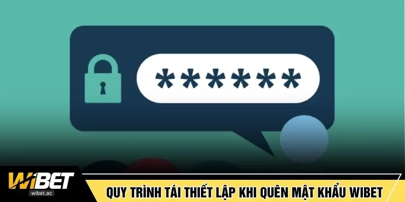 Quy trình tái thiết lập khi quên mật khẩu WIBET